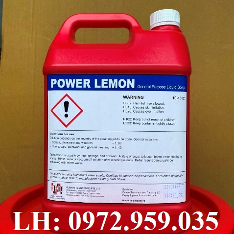 Nước lau sàn đa năng hương chanh Power Lemon